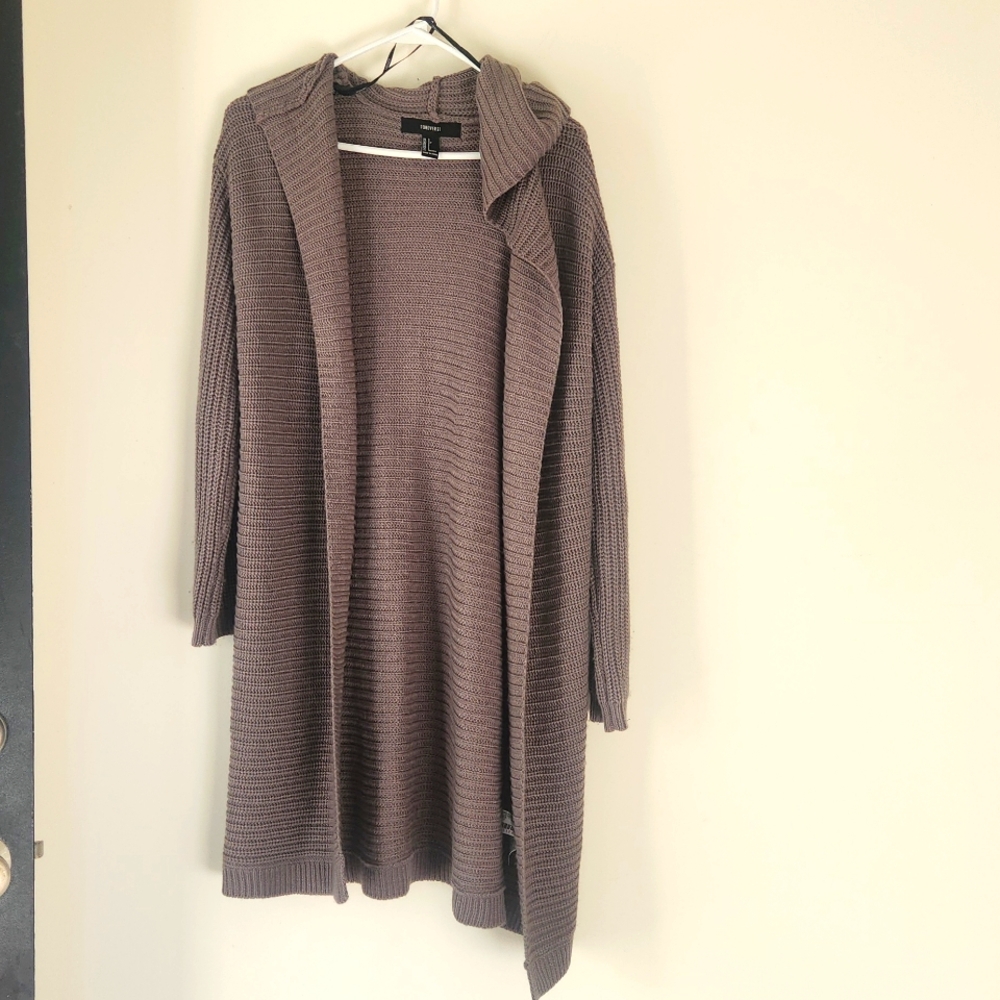 Open Front long Sleeve Cover up